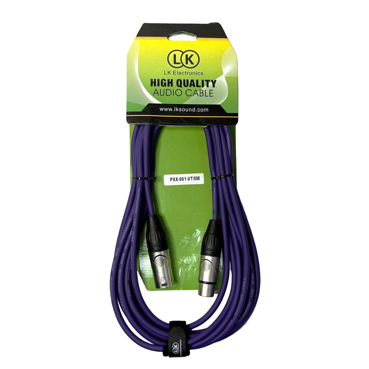 Cable de Audio Canon conectores XLR macho hembra 5 metros