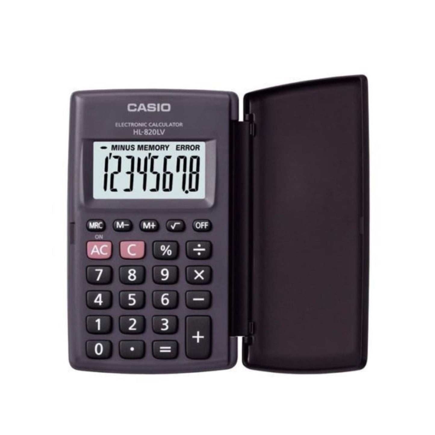 Calculadora de Bolsillo Casio HL-820LV color negro