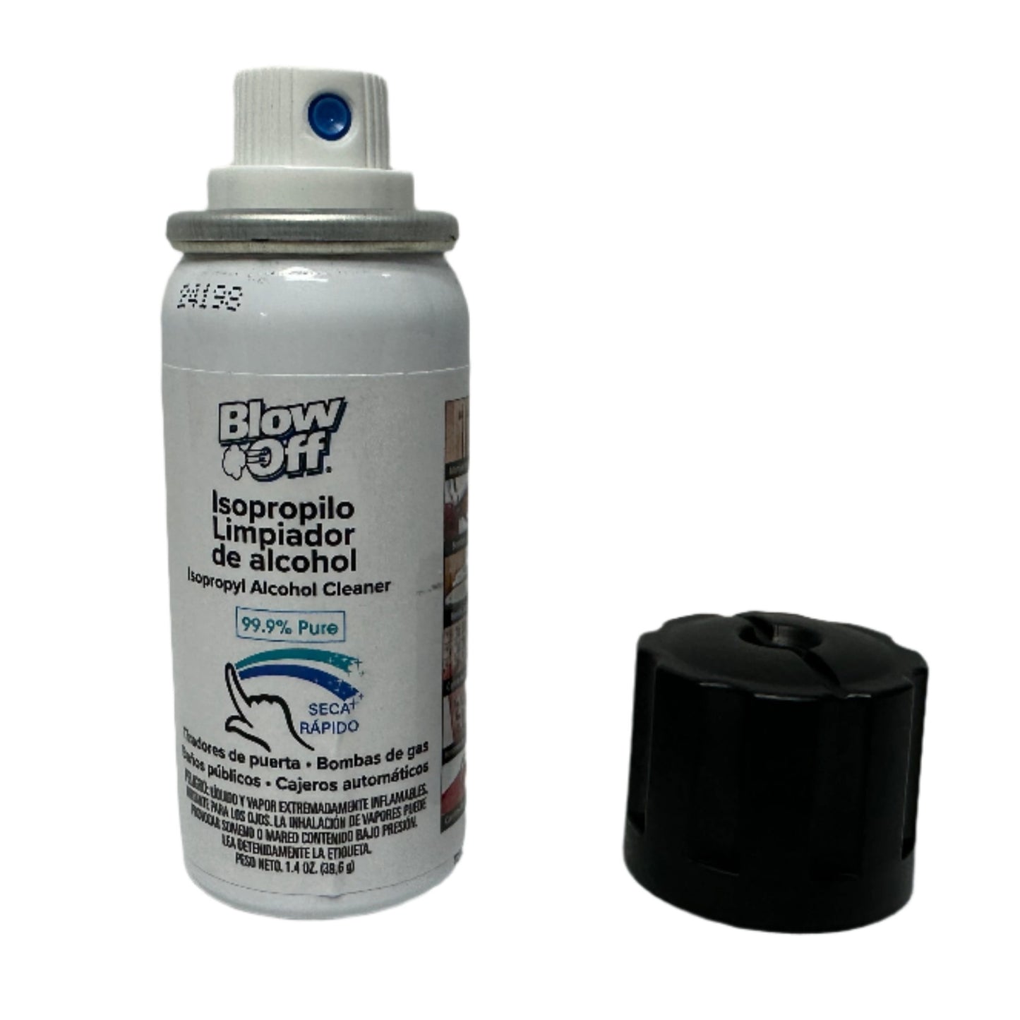 Alcohol Isopropilico Para Fibra Optica Electrónica marca Blow Off 1.4 Onzas