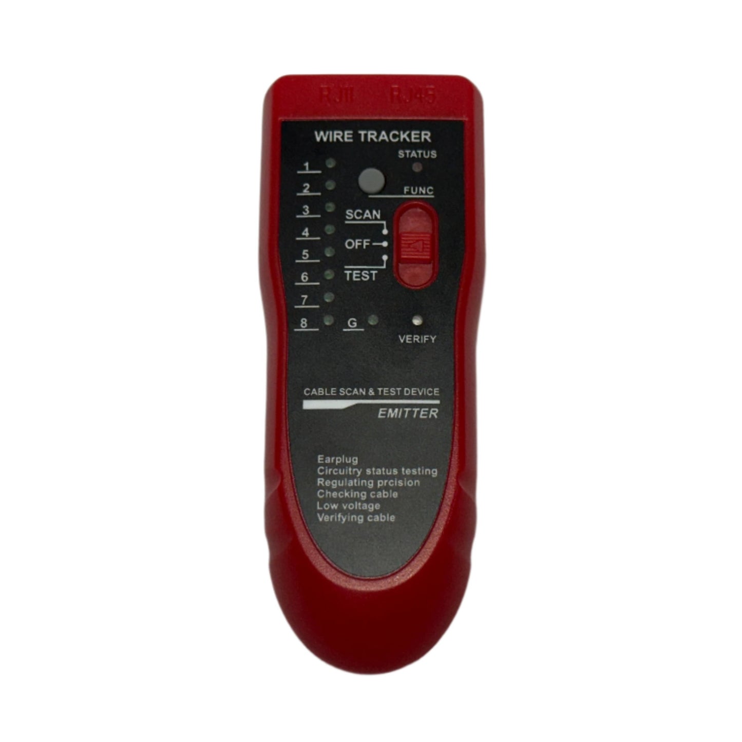 Seguidor de Tonos con Lan Tester para Networking