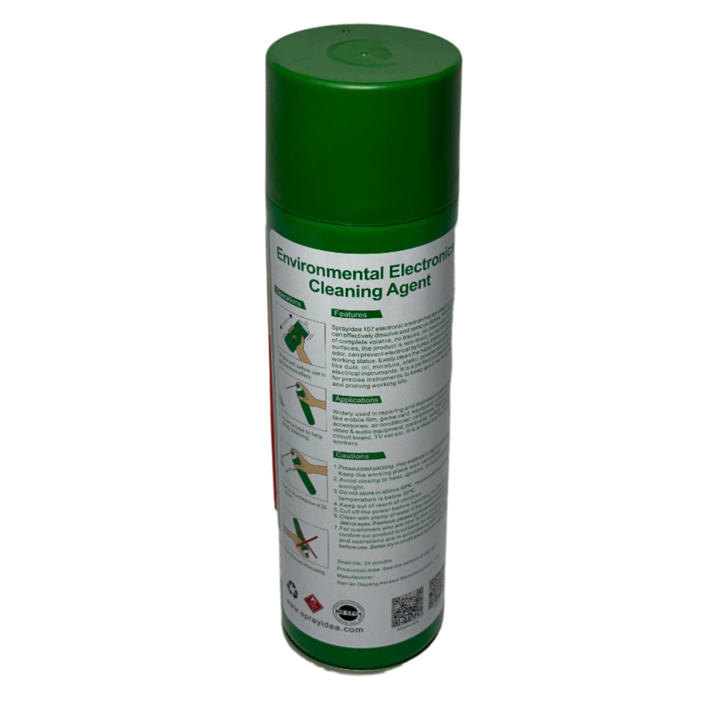 Limpiador de Contactos Contact Cleaner marca Sprayidea 550 ml