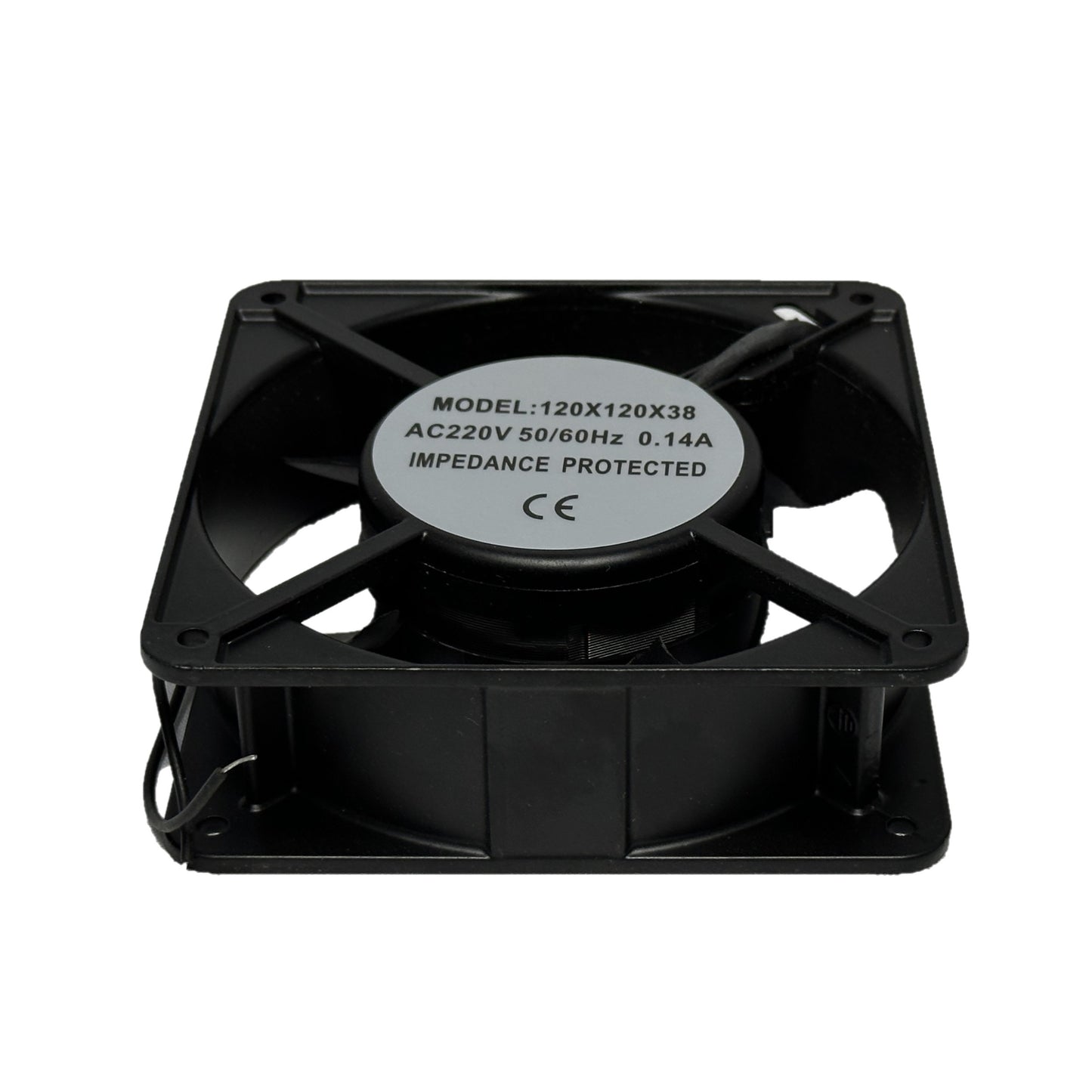 Ventilador 220 Vac de 0.14 Amperios tamaño 12 x 12 x 3.75 cm