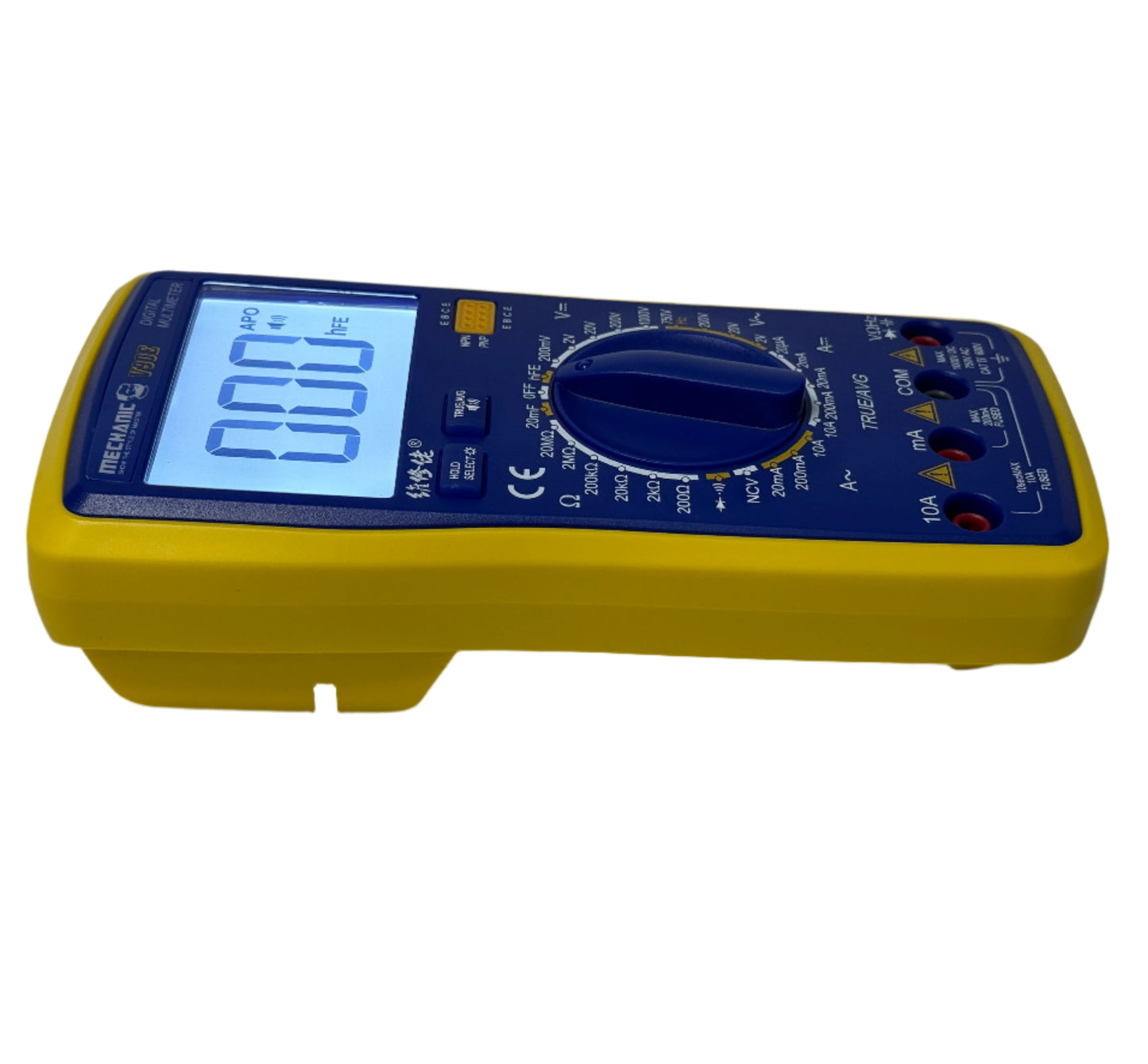 Multimetro Digital Profesional True RMS con Deteccion de Fase marca Mechanic