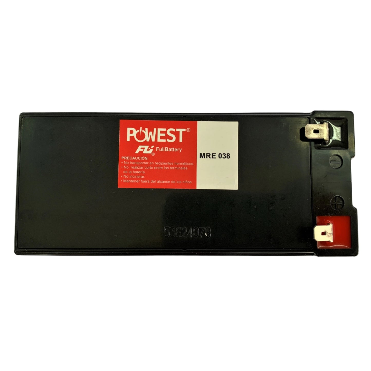 Bateria Seca Recargable 12 V 7.5 Ah sellada marca Powest