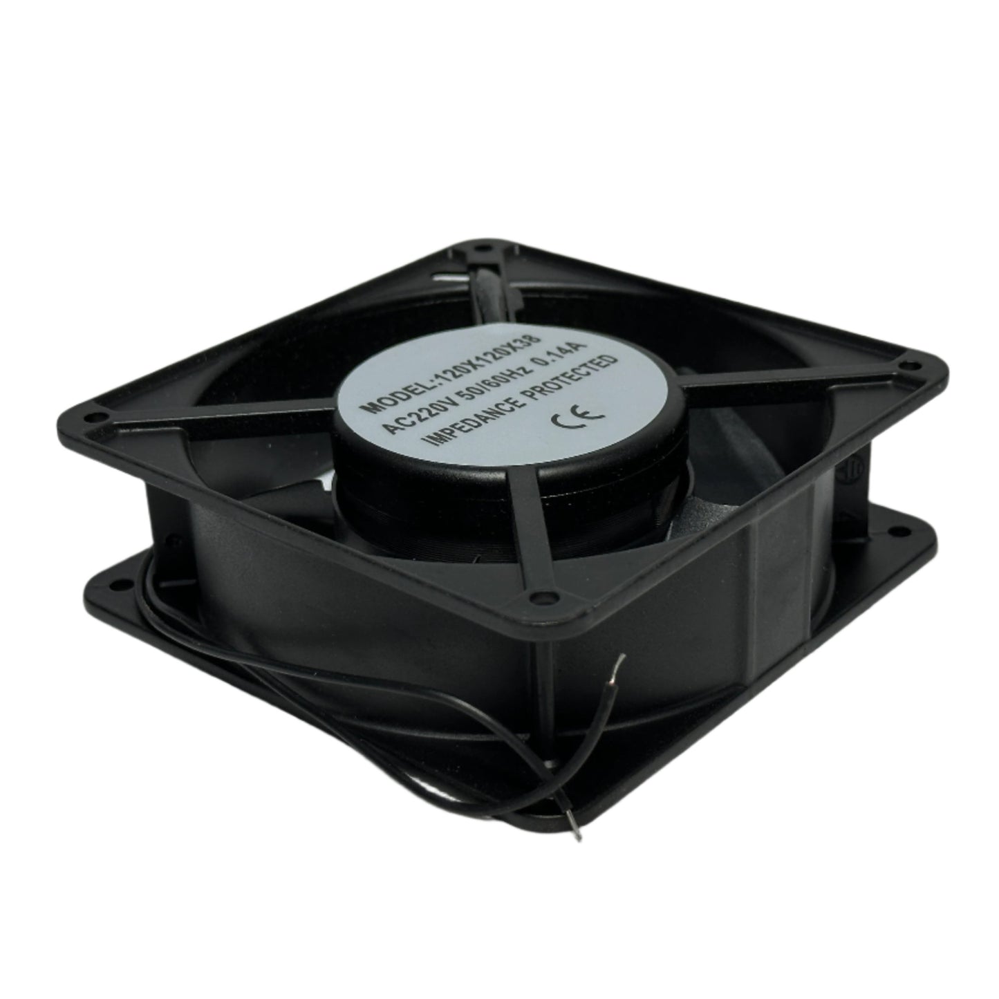 Ventilador 220 Vac de 0.14 Amperios tamaño 12 x 12 x 3.75 cm