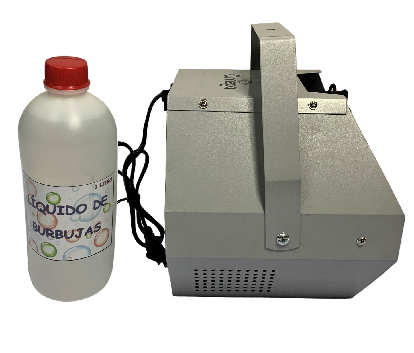 Combo Maquina de Burbujas + 1 Litro de Liquido de Burbujas