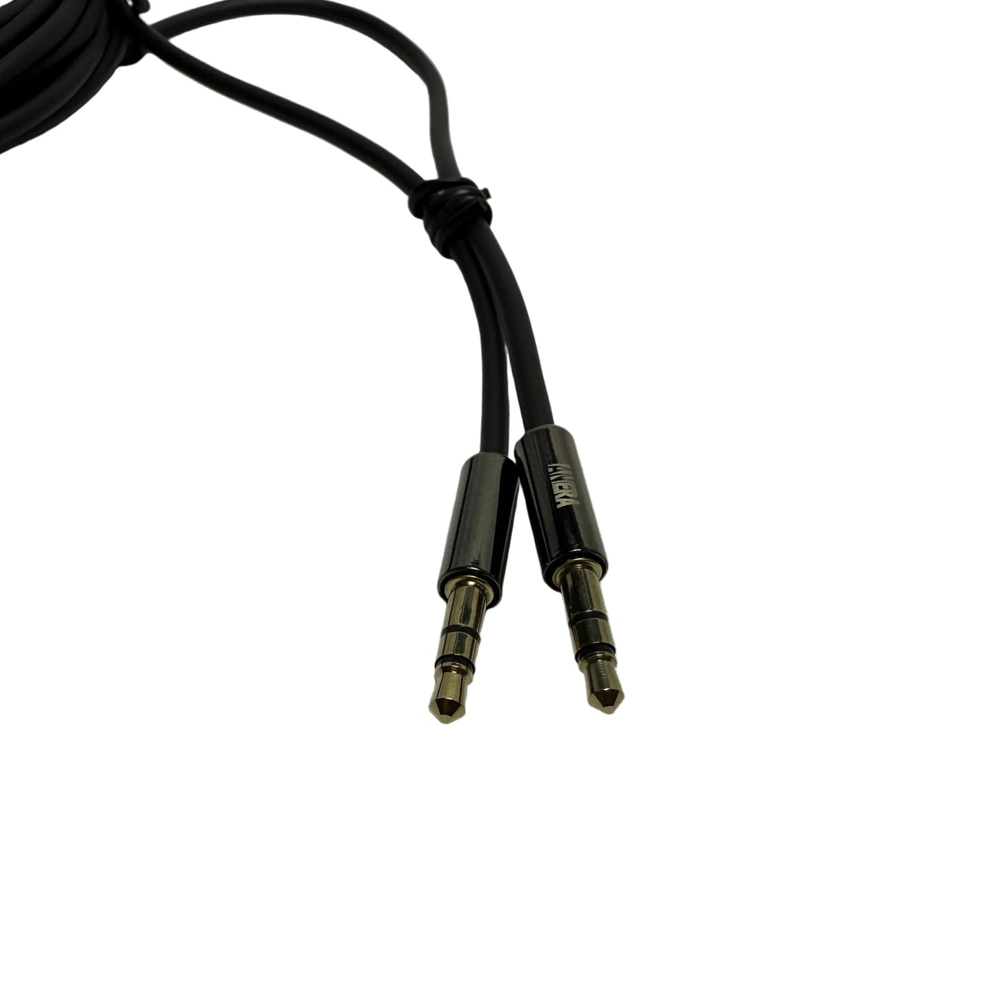 Cable auxiliar 2 conectores 3.5 mm estereo 5 metros de largo