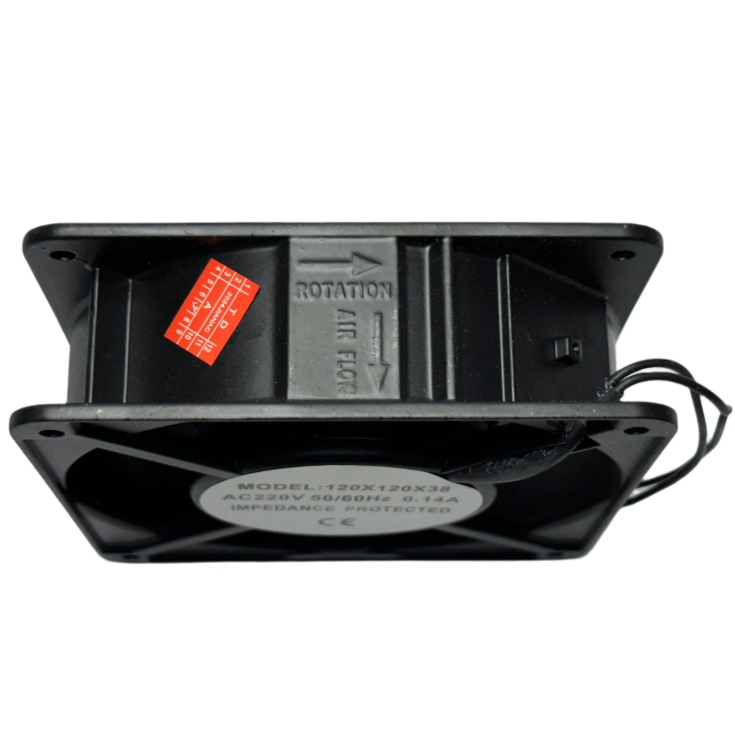 Ventilador 220 Vac de 0.14 Amperios tamaño 12 x 12 x 3.75 cm