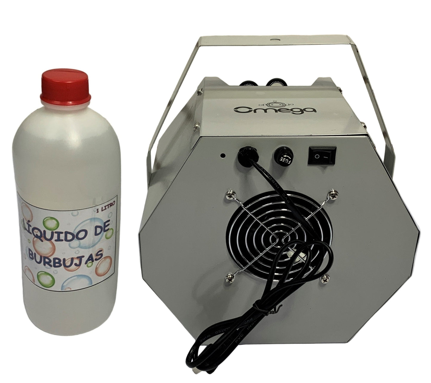 Combo Maquina de Burbujas + 1 Litro de Liquido de Burbujas