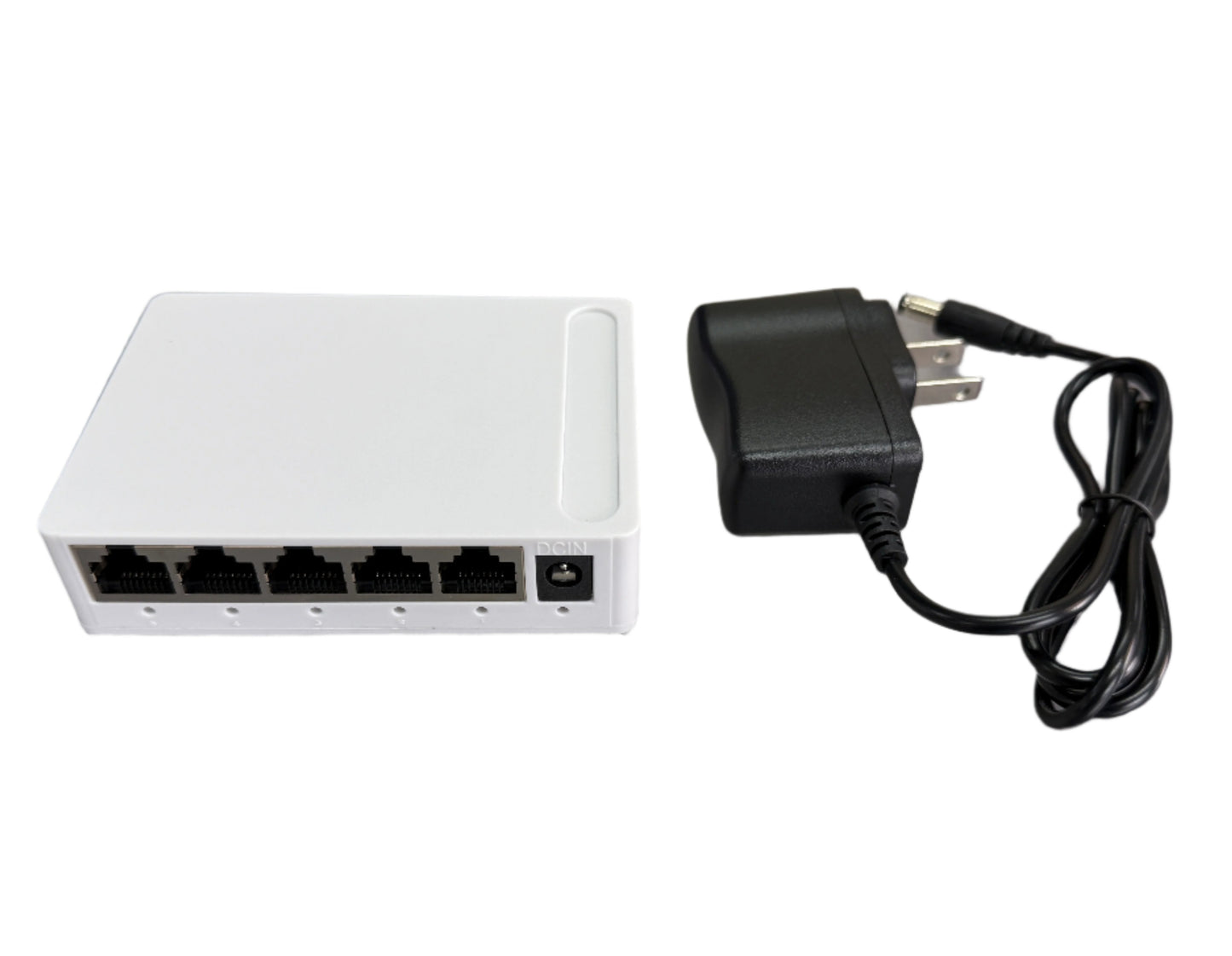 Switch de Redes de 5 puertos Gigabit 10/100/1000 marca Anera