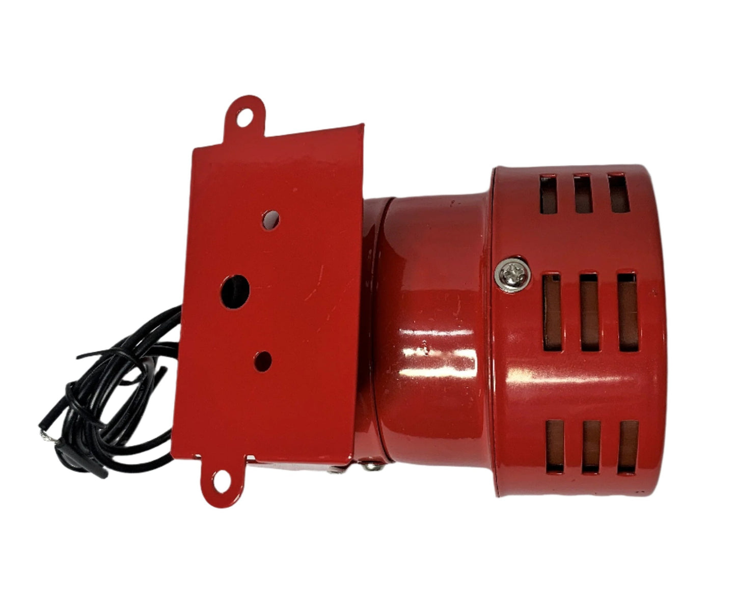 Sirena para Alarma funcionamiento a 110 Vac Color Roja