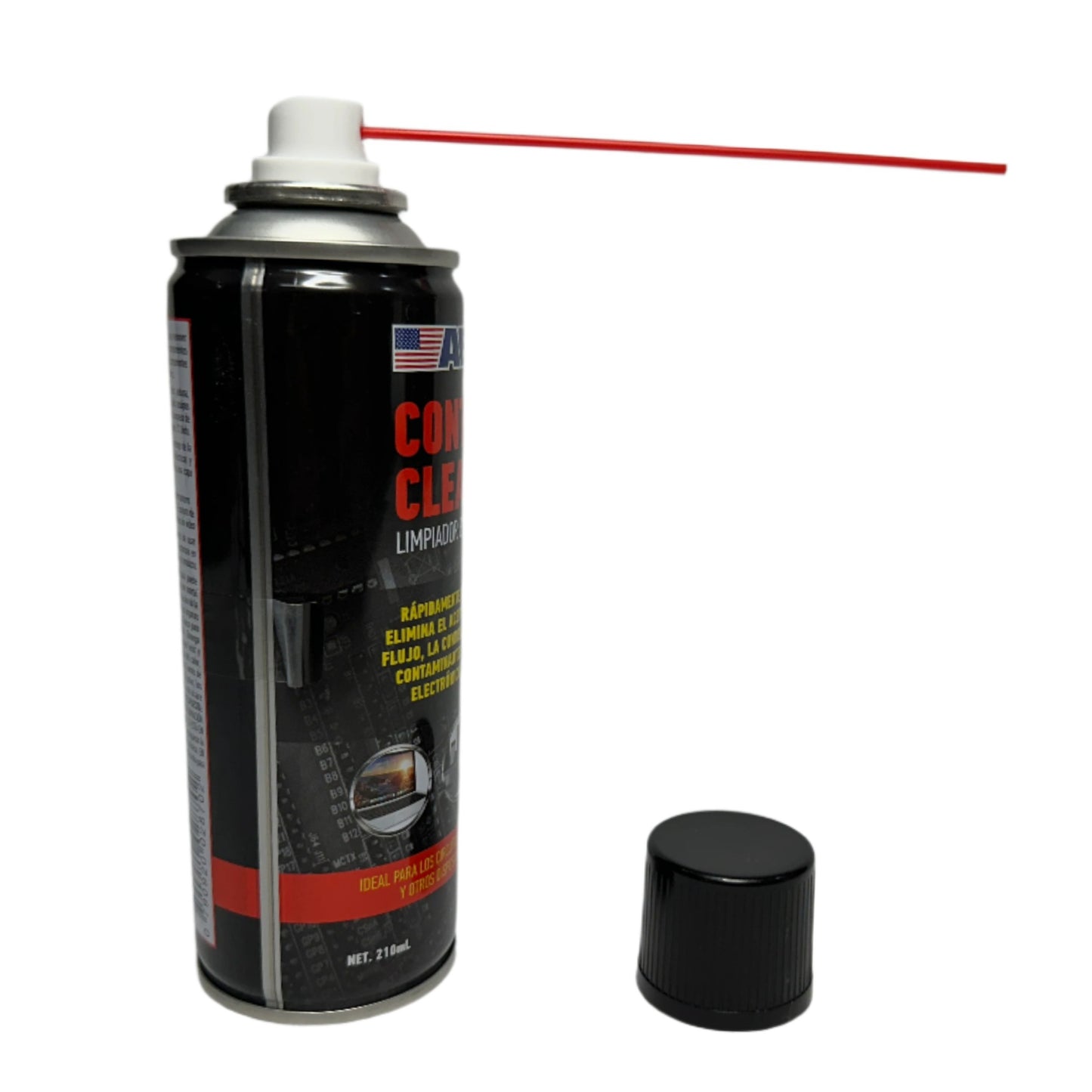 Limpiador de Contactos Contact Cleaner marca Abro 210 ml