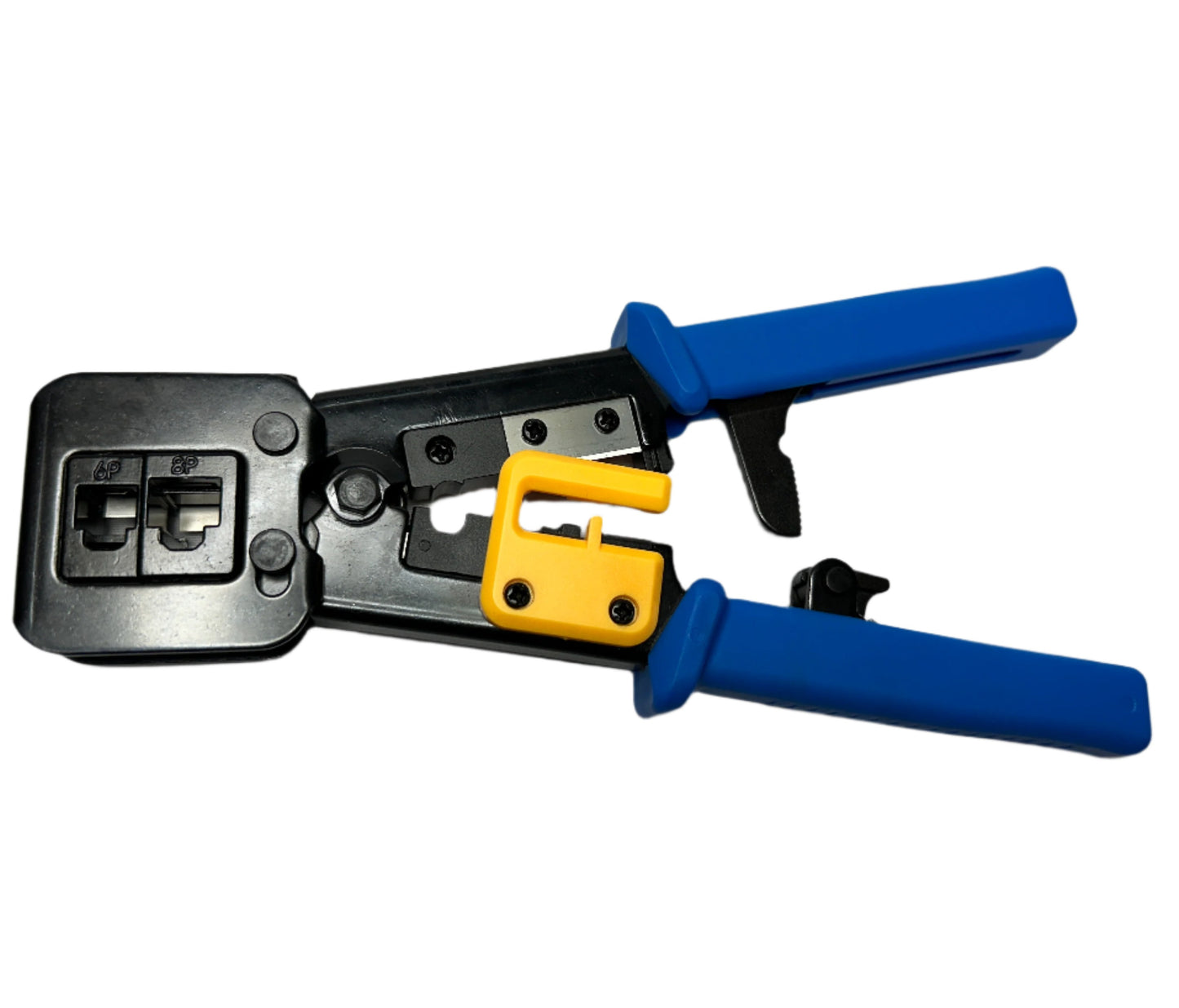 Ponchadora de Redes de Paso Pass Through para conectores RJ-45 y RJ-12