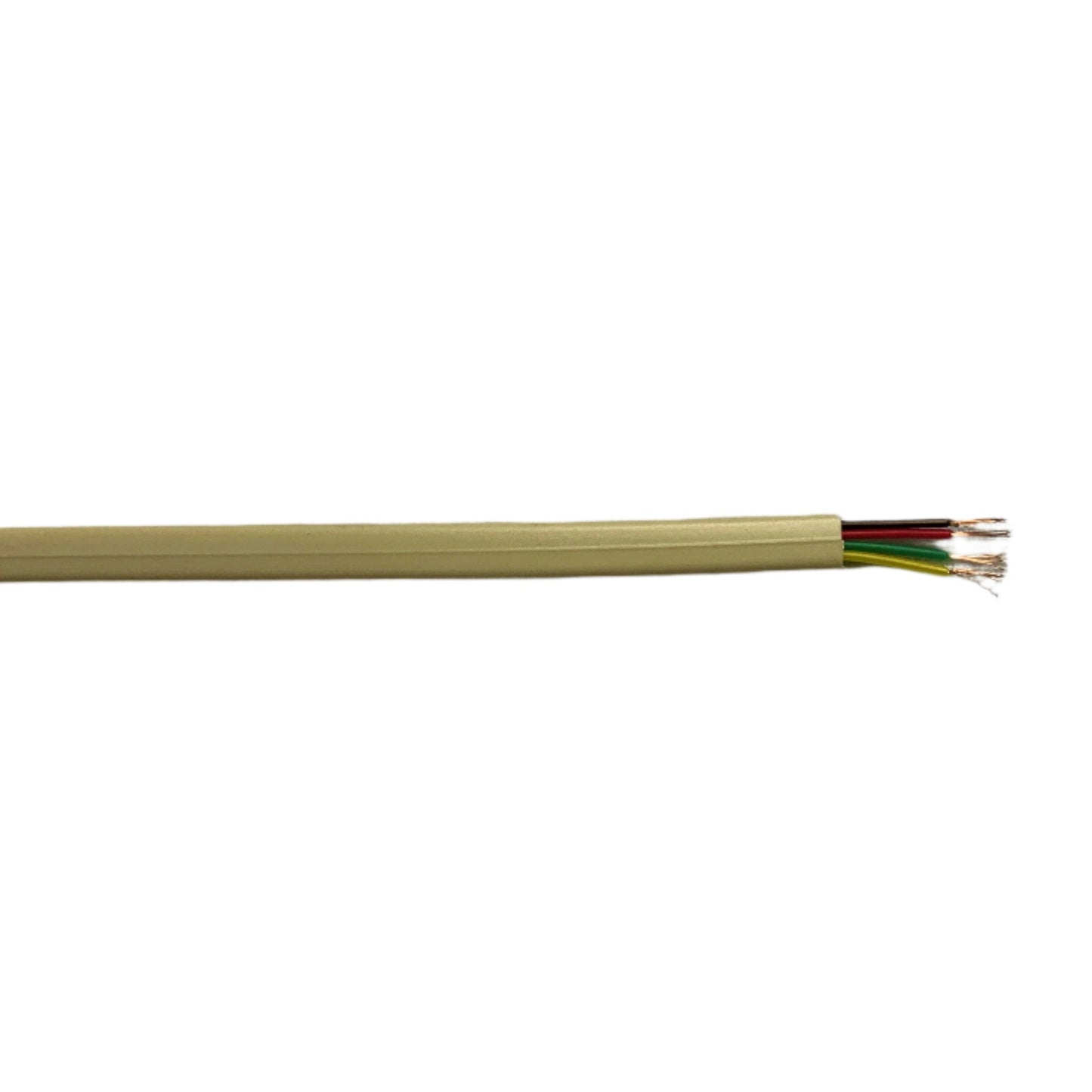 Bobina de cable telefonico plano de 4 hilos 300 metros para interiores