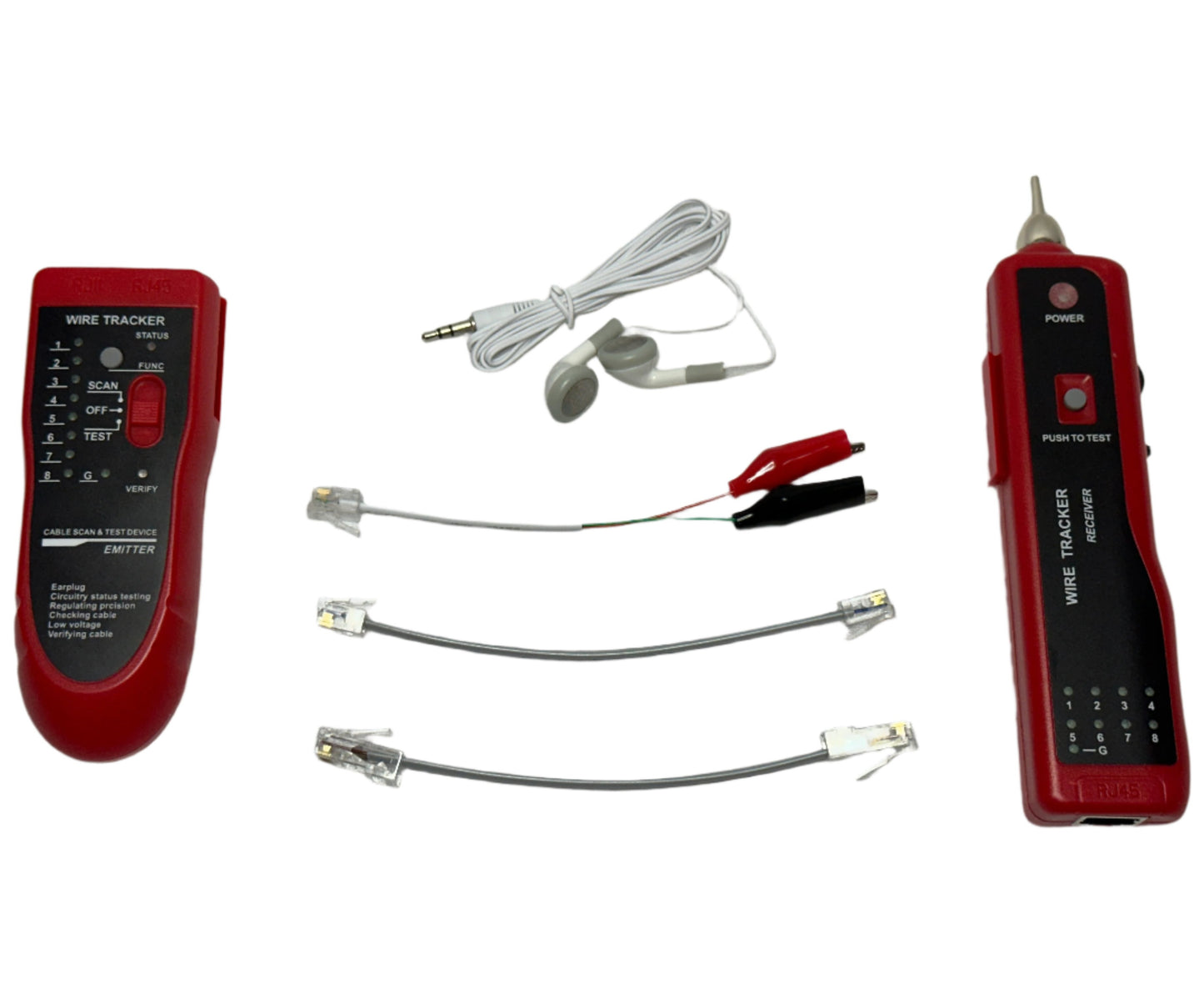 Seguidor de Tonos con Lan Tester para Networking