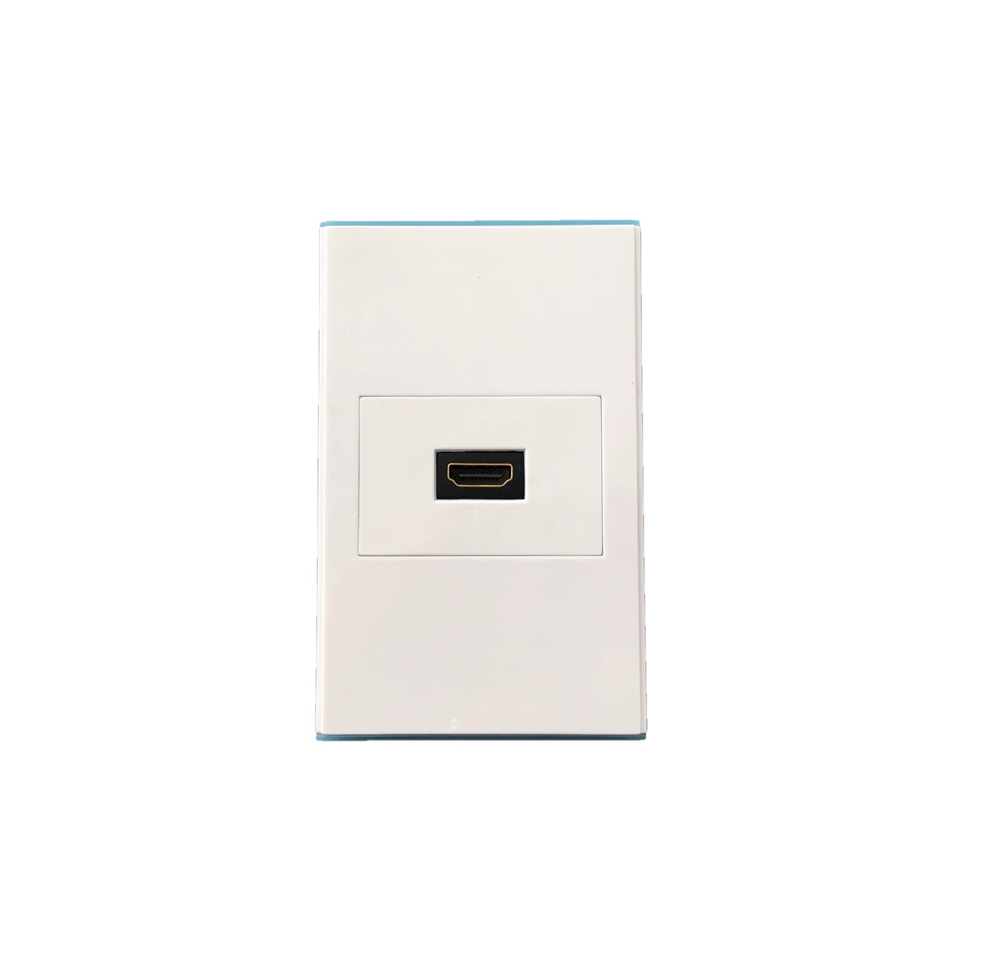 Faceplate Placa HDMI hembra de 1 toma para cajetin o pared