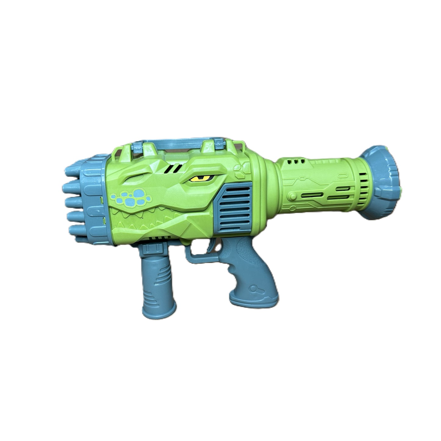 Pistola de burbujas diseño de Dinosaurio Bazooka Juguete infantil