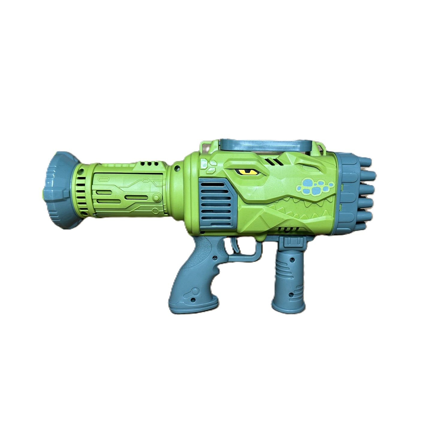 Pistola de burbujas diseño de Dinosaurio Bazooka Juguete infantil