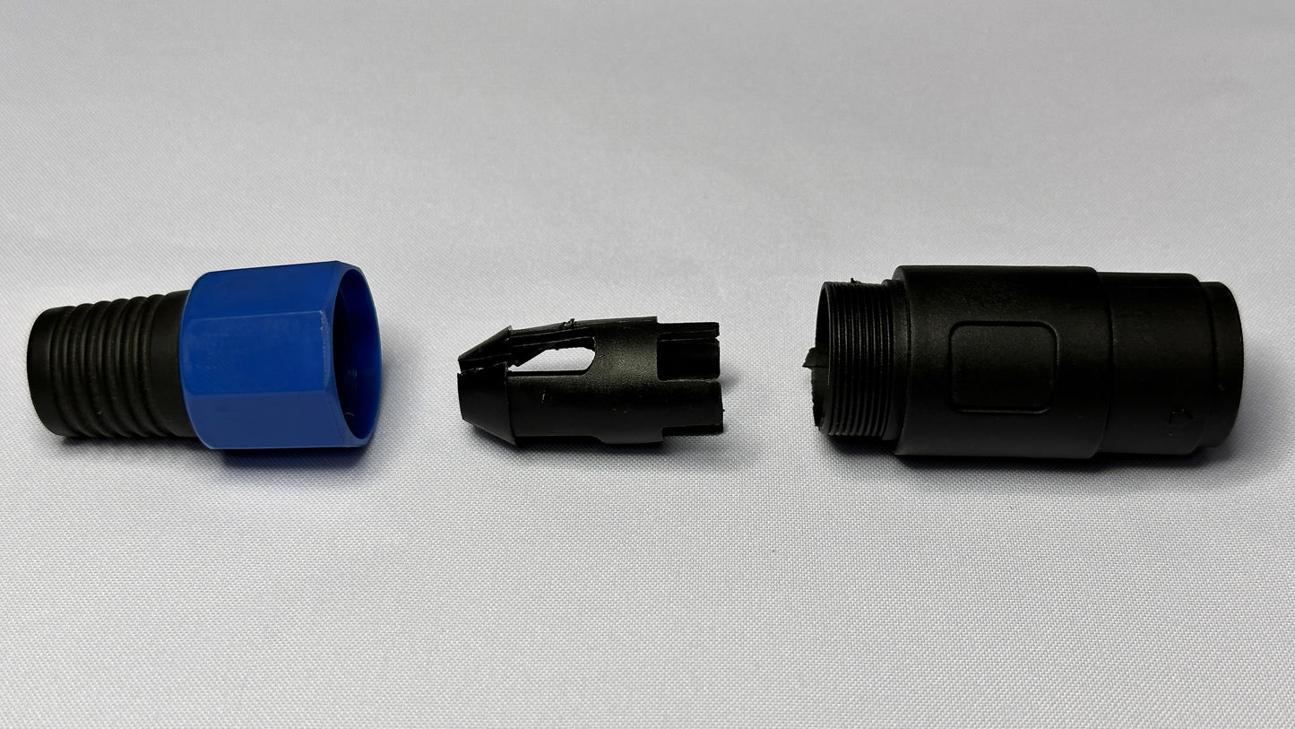 Conector Plug Speakon plastico Hembra tipo Neutrik