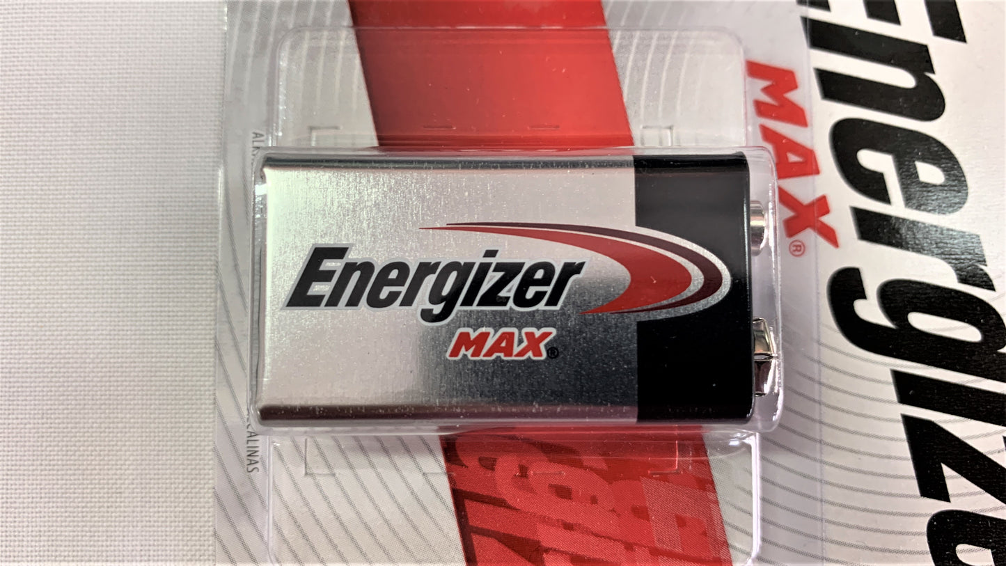 Bateria alcalina 9 V marca Energizer