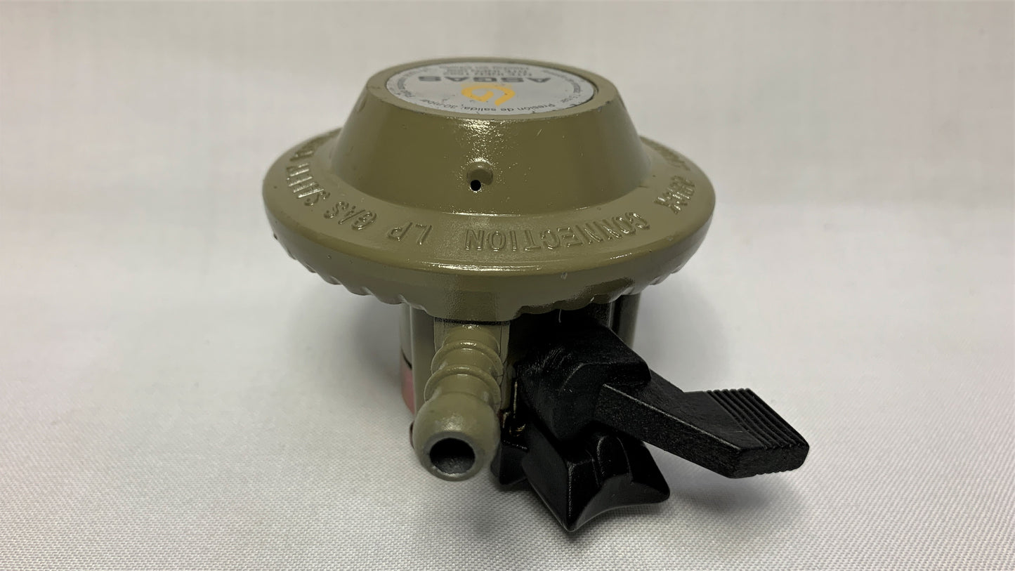 Valvula metalica de gas para tanques de uso domestico marca Asgas