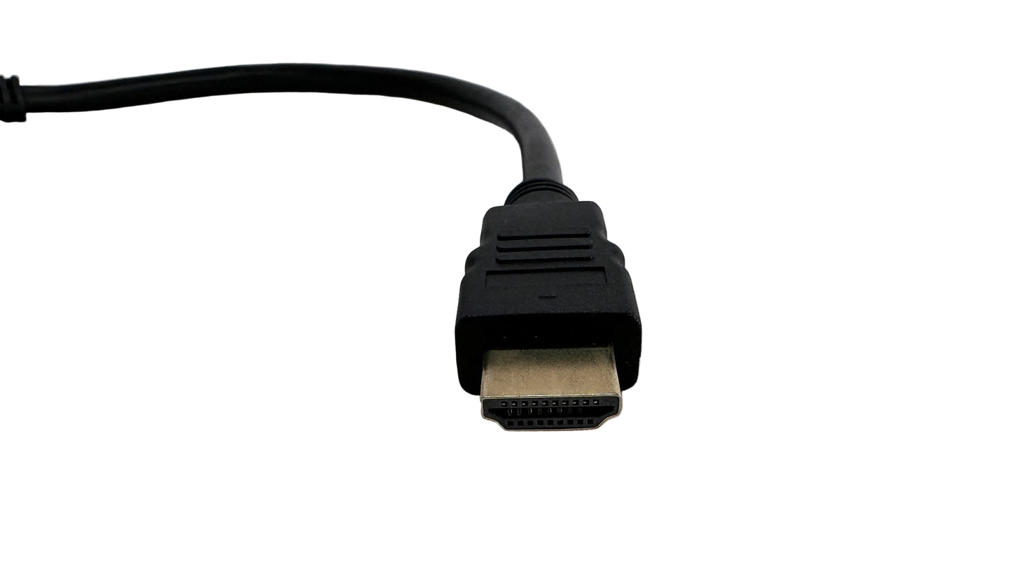 Cable en Y Splitter Pasivo HDMI 30 cm de 1 conector macho a 2 hembras