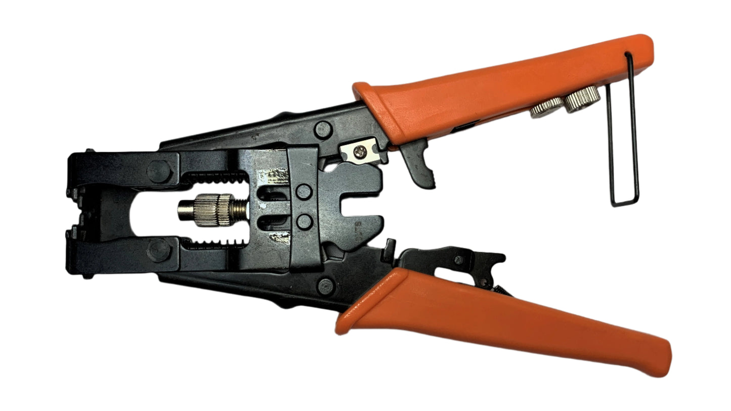 Pinza Remachadora Profesional para terminal Coaxial