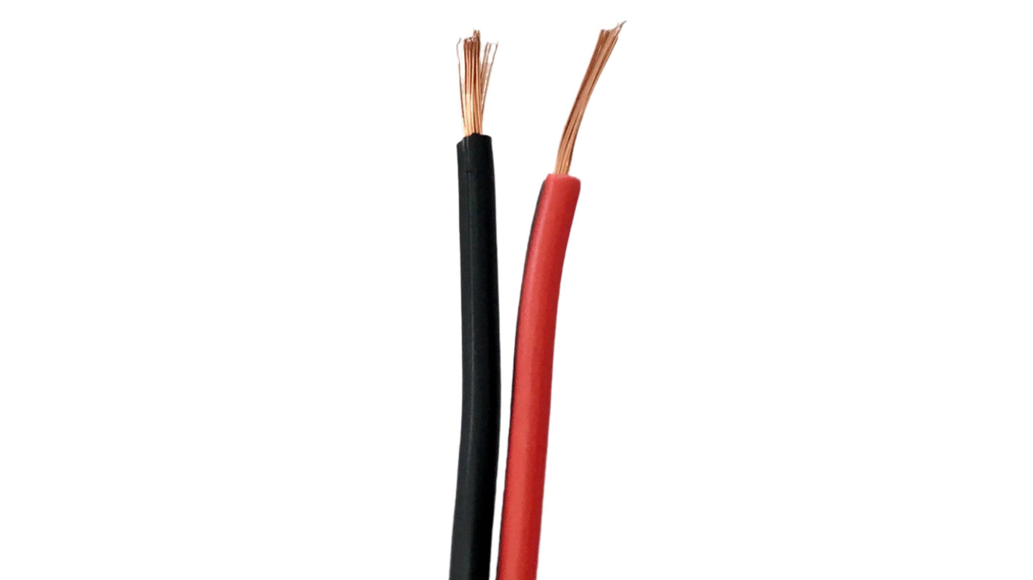 Bobina de cable para Parlante # 18 Rojo - Negro 100 mts