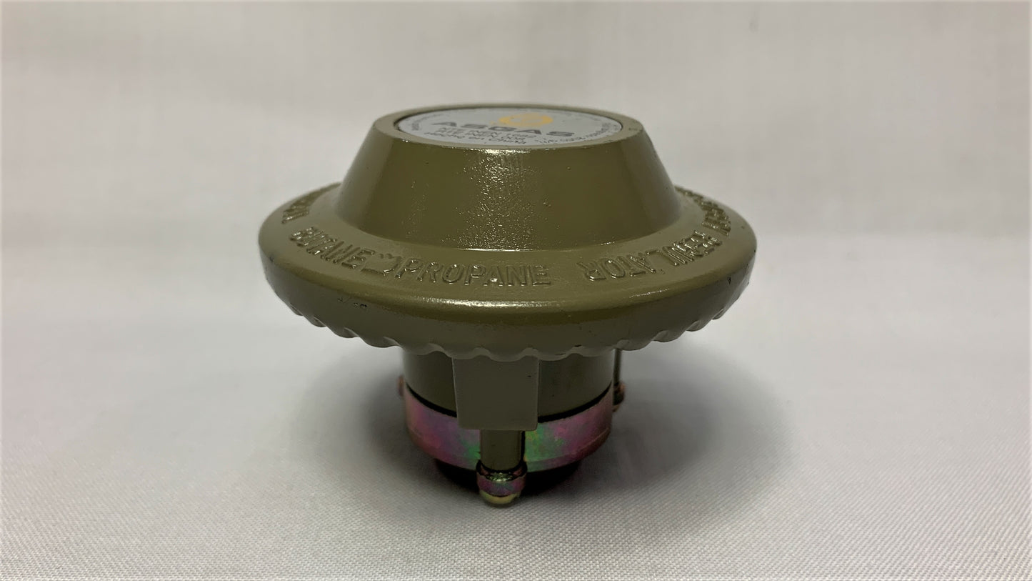 Valvula metalica de gas para tanques de uso domestico marca Asgas