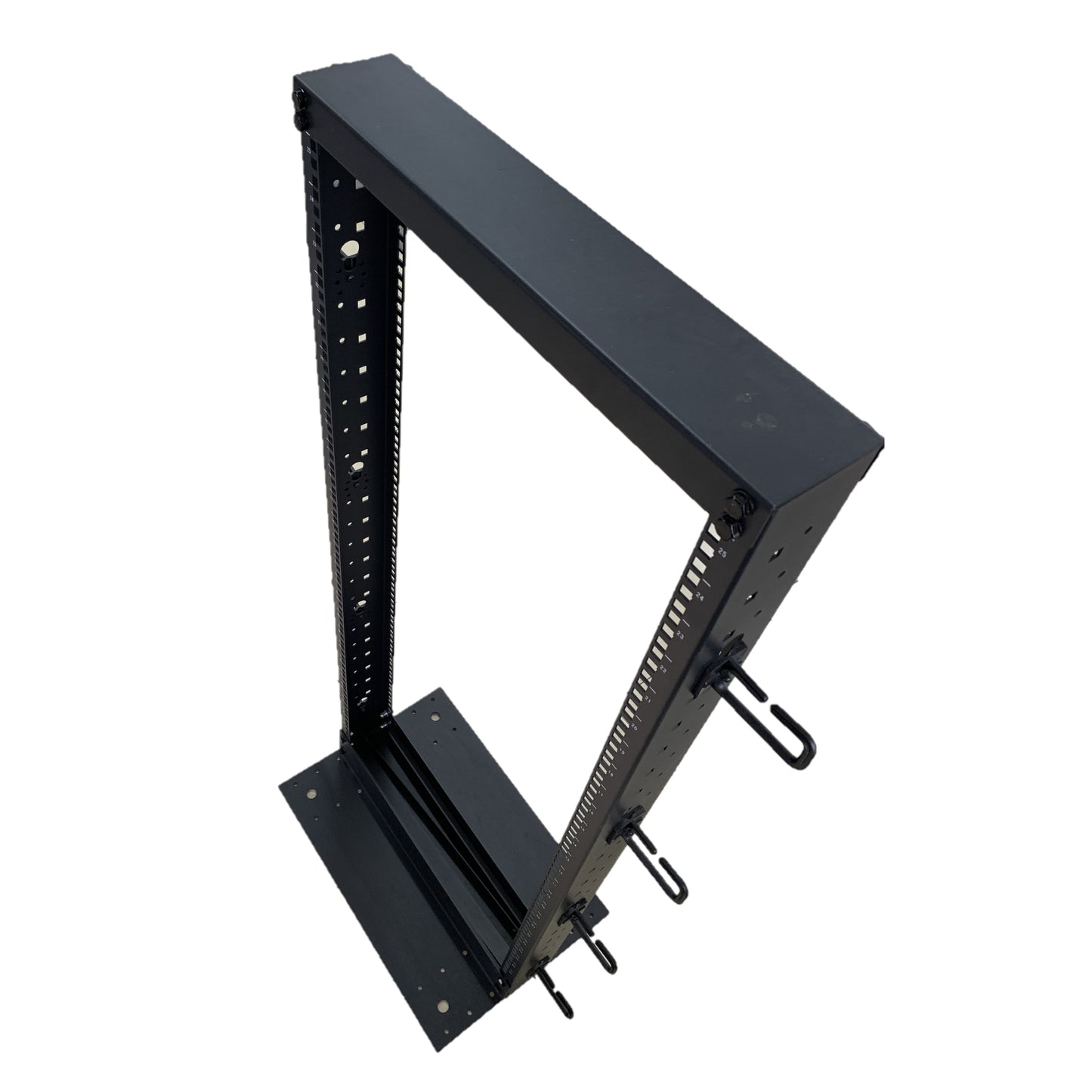 Rack Abierto de Piso de 2 parantes verticales de 25 UR de alto