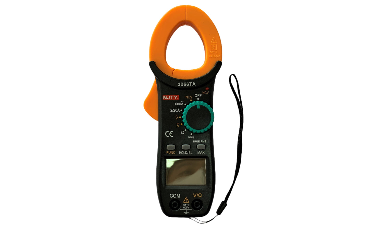 Multimetro Digital tipo Pinza Amperimetrica con Probador de Fase