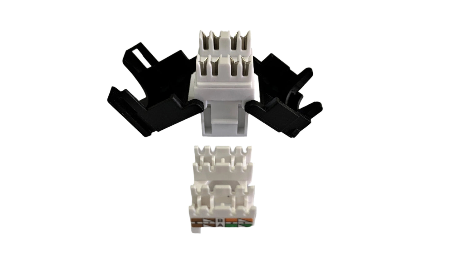 Jack Rj-45 tipo Keystone conector hembra de Redes Categoria 6A
