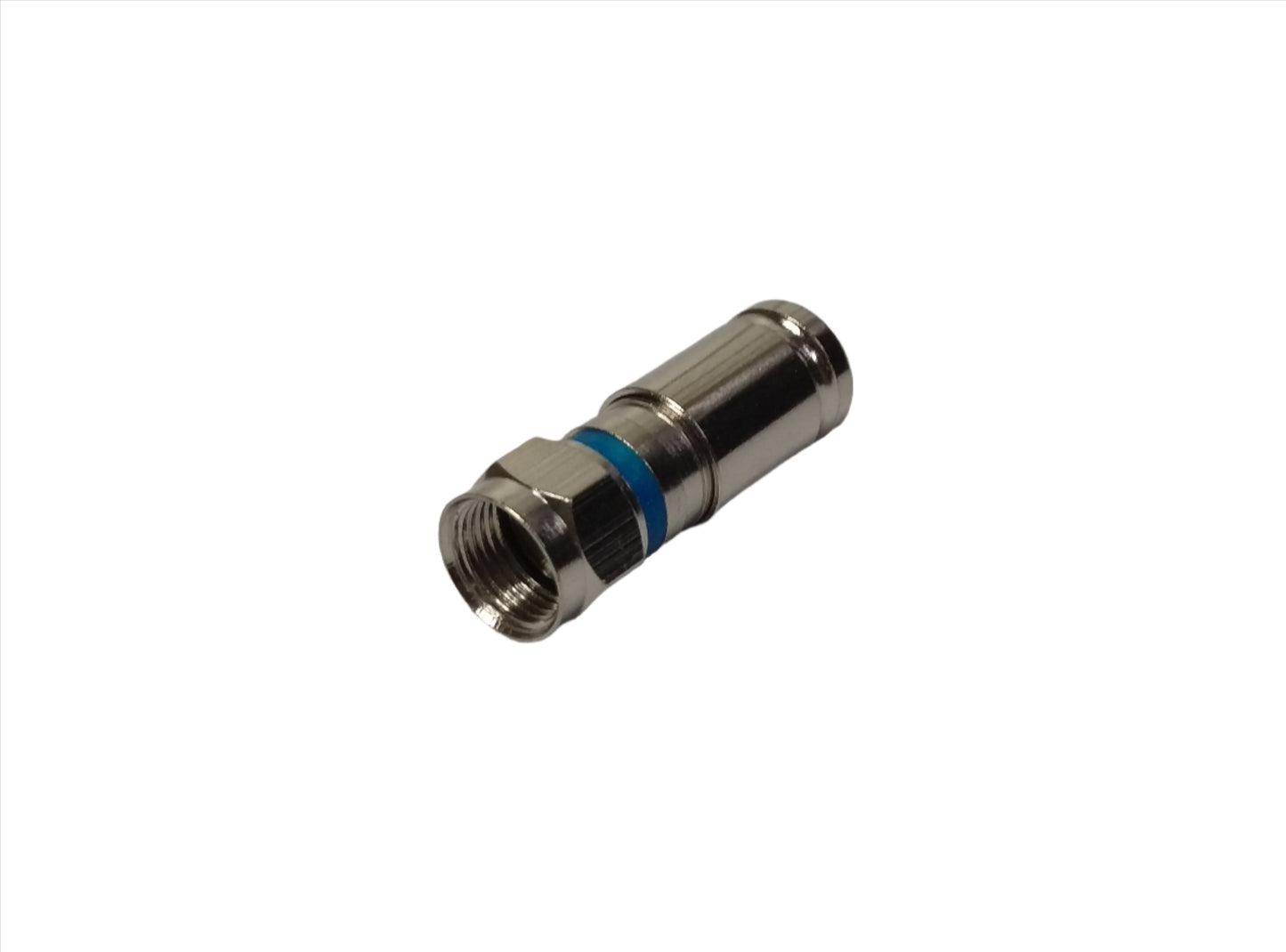 Conector Coaxial RG-6 de presion a prueba de agua 100 unidades