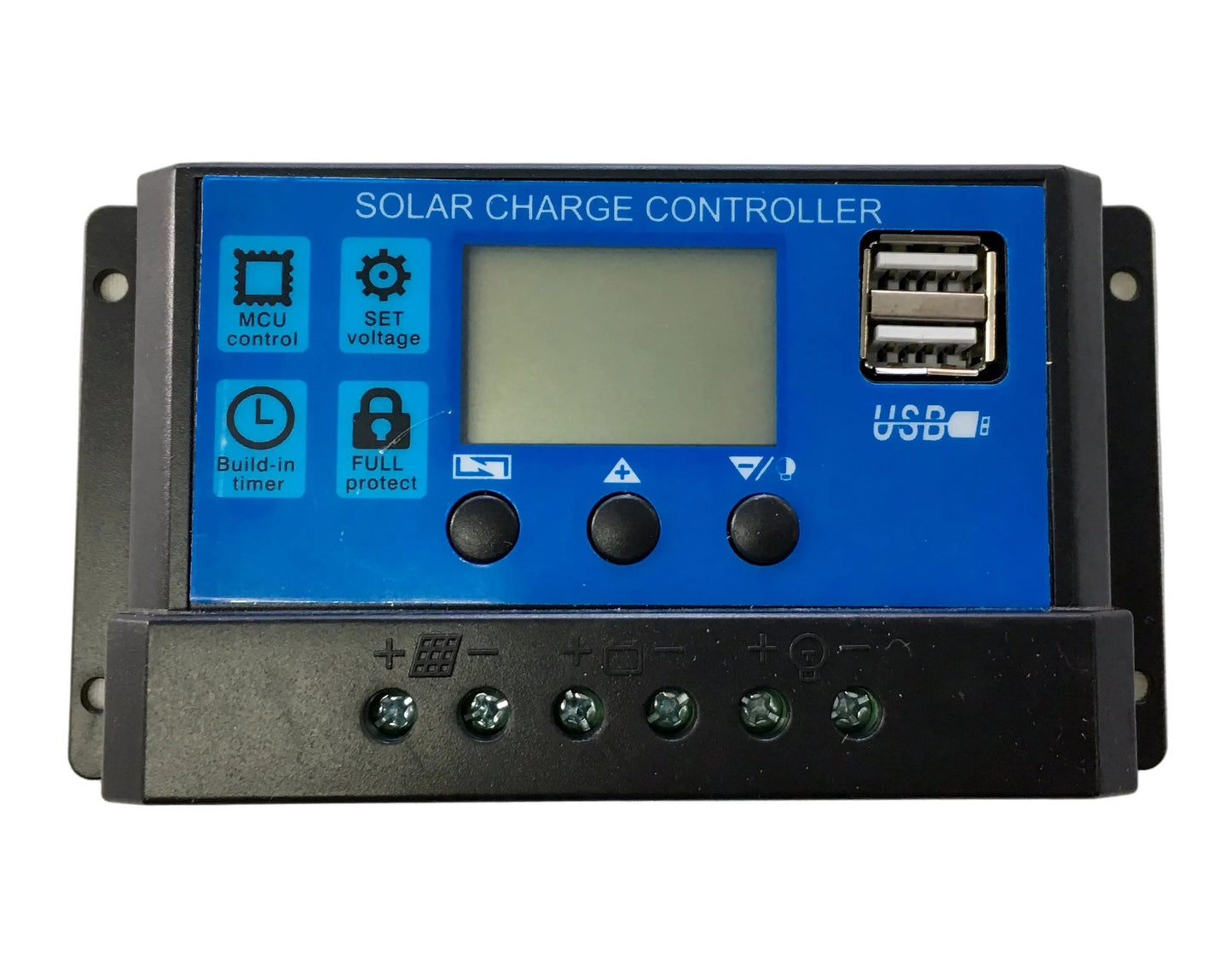 Controlador de Carga Solar PWM de 10 A para panel solar
