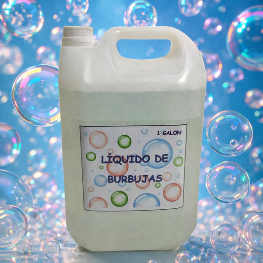 Liquido de Burbujas para Maquina de Burbujas 1 Galon