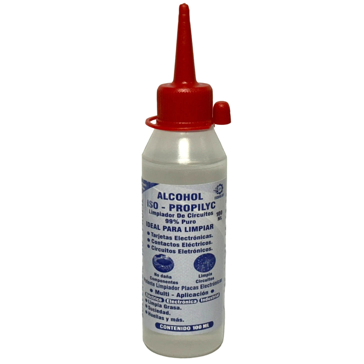 Alcohol Isopropilico Para Fibra Optica Electronica 100 ml