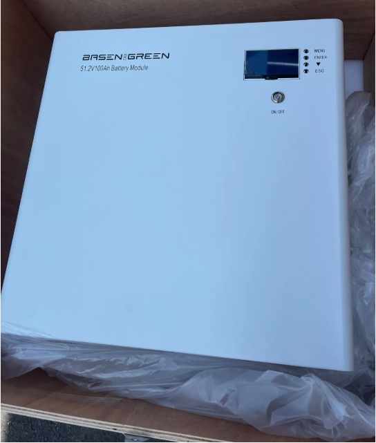 Bateria Recargable de Litio 48 Vdc 100 Ah con BMS marca Basen Green