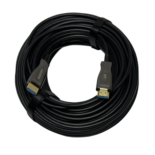 Cable HDMI de fibra optica de 30 metros de longitud version 2.0 UHD 4K