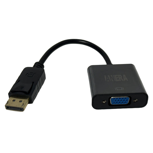 Adaptador Convertidor de Display Port macho a VGA hembra