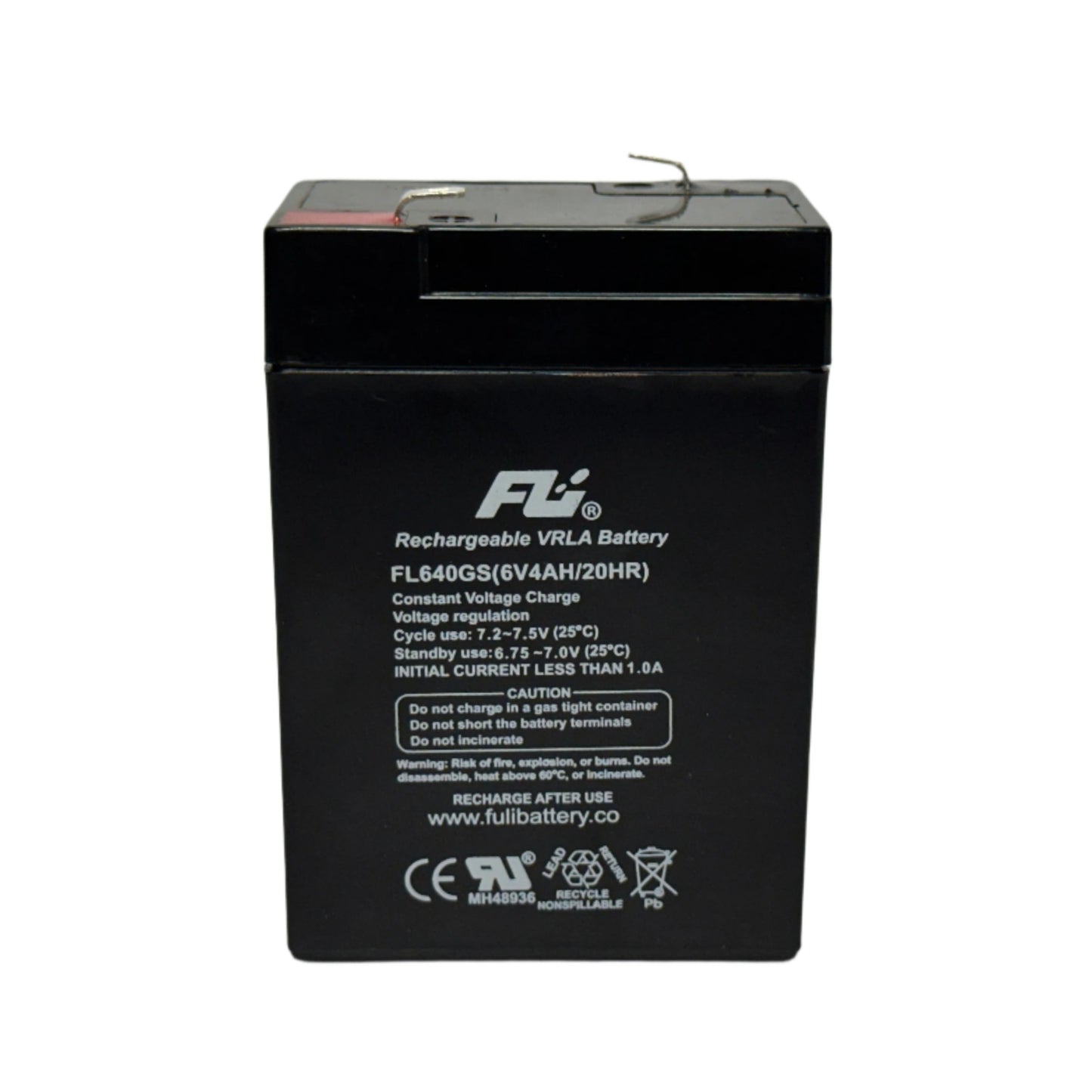 Bateria Recargable 6 V 4.0 Ah sellada marca Fuli