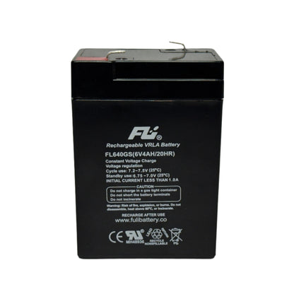 Bateria Recargable 6 V 4.0 Ah sellada marca Fuli