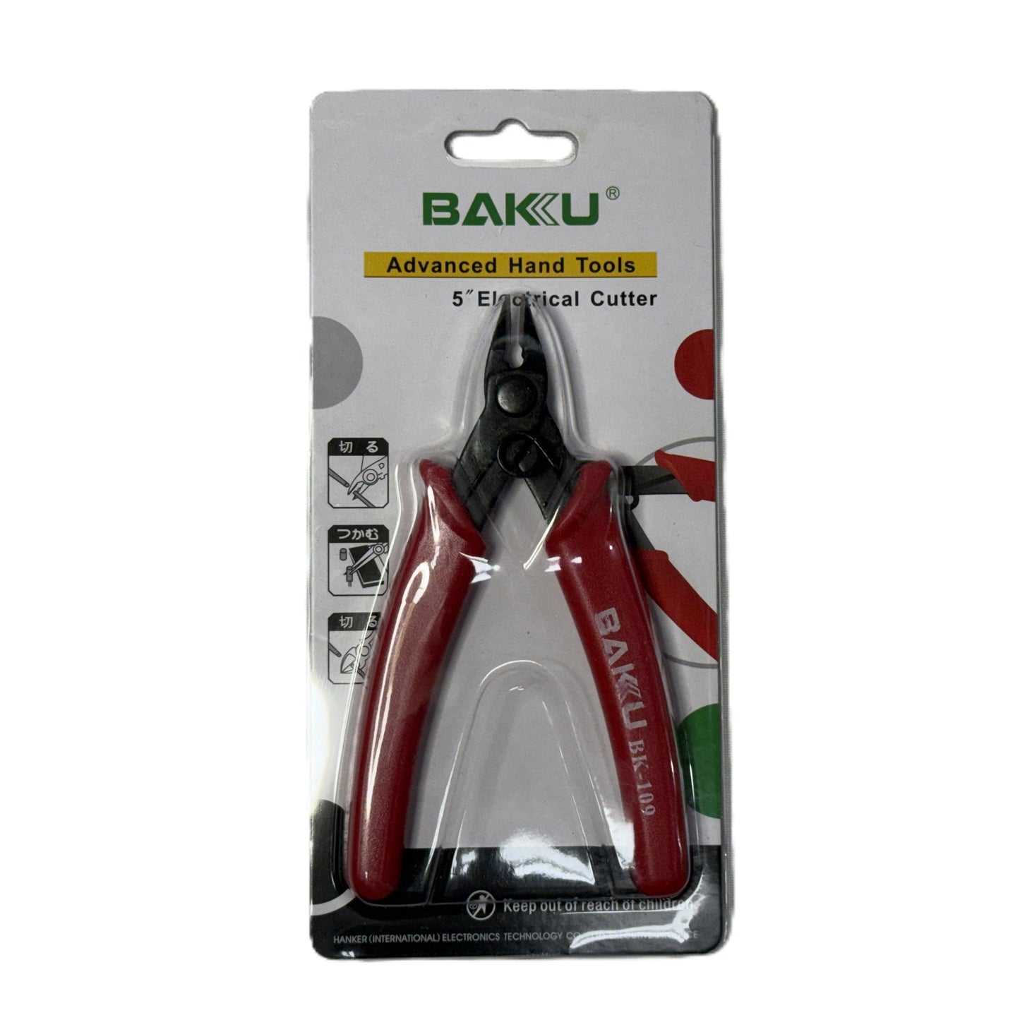 Pinza Cortadora Diagonal de 5 pulgadas marca Baku