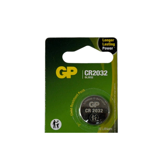 Pila tipo moneda o boton CR2032 marca GP