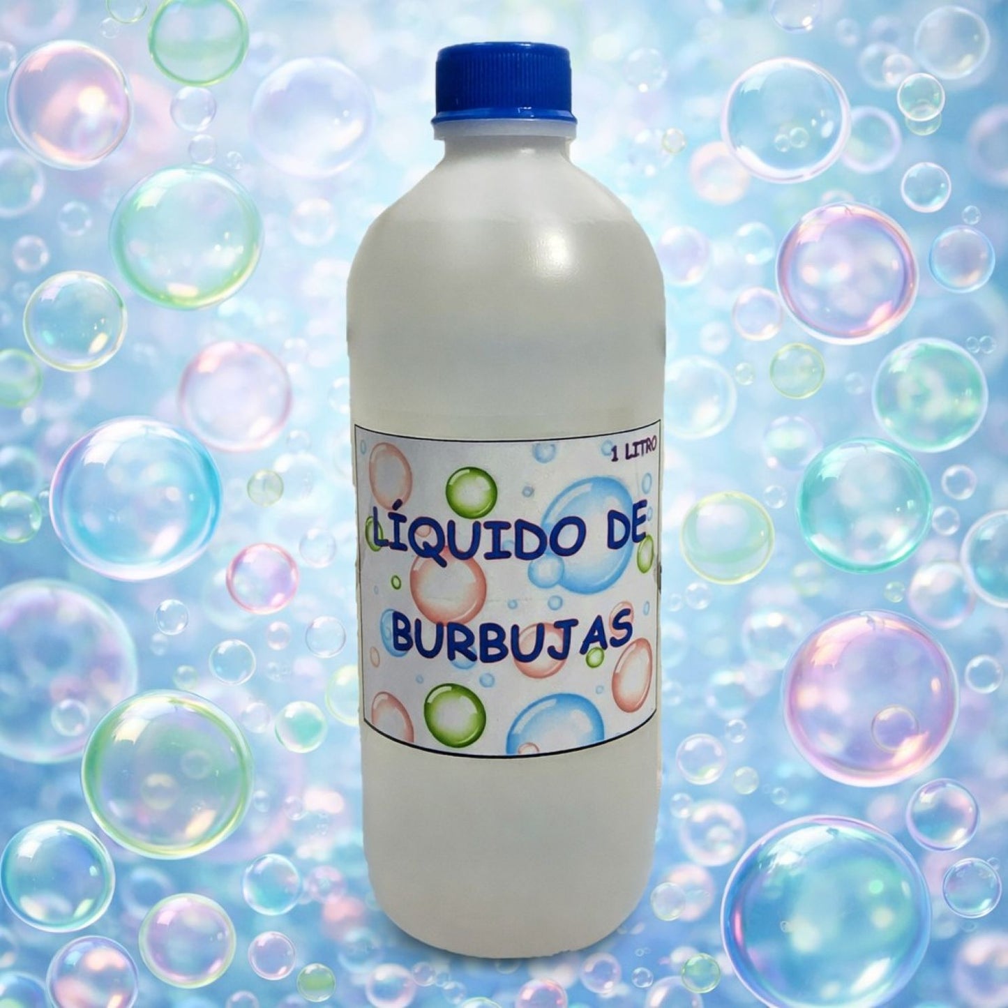 Liquido de Burbujas para Maquina de Burbujas 1 Litro