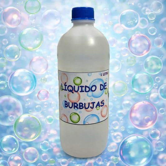 Liquido de Burbujas para Maquina de Burbujas 1 Litro