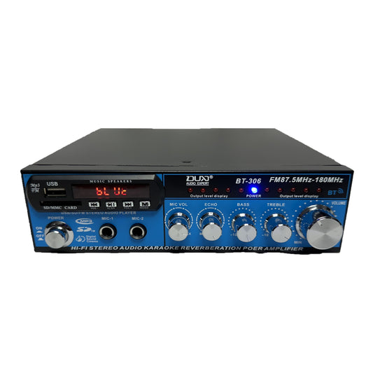 Amplificador de Perifoneo 30 W con Bluetooth Radio FM USB y MP3