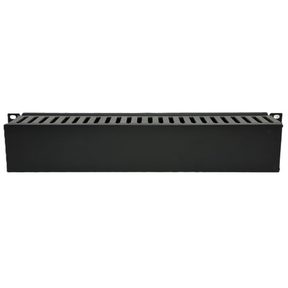 Organizador Separador de Cables 2 UR para uso en rack redes Networking
