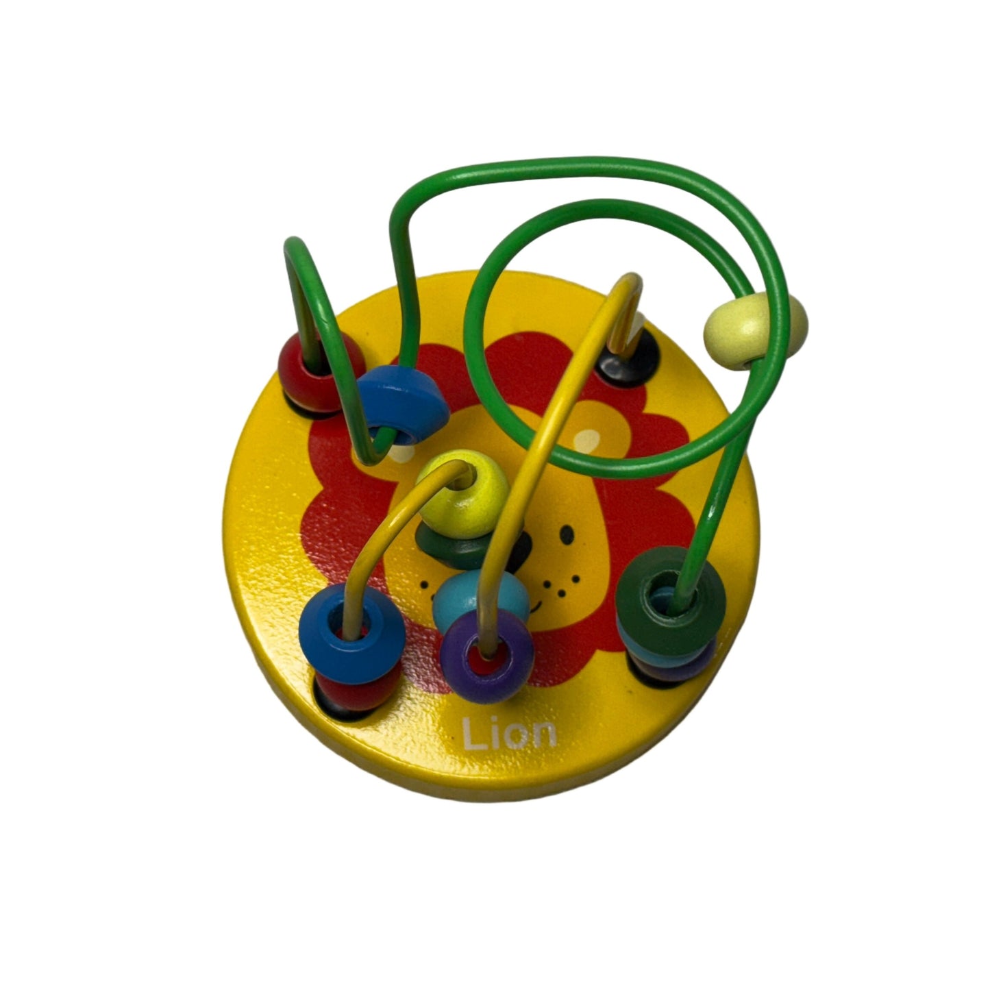 Laberinto de Alambre con Bolitas Juguete Didactico Sensorial