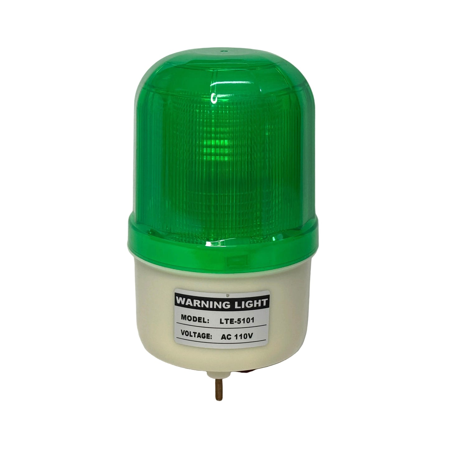 Luz Intermitente Baliza Licuadora de Advertencia LED 110 V color verde