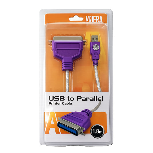Cable Convertidor de USB a Paralelo Centronics